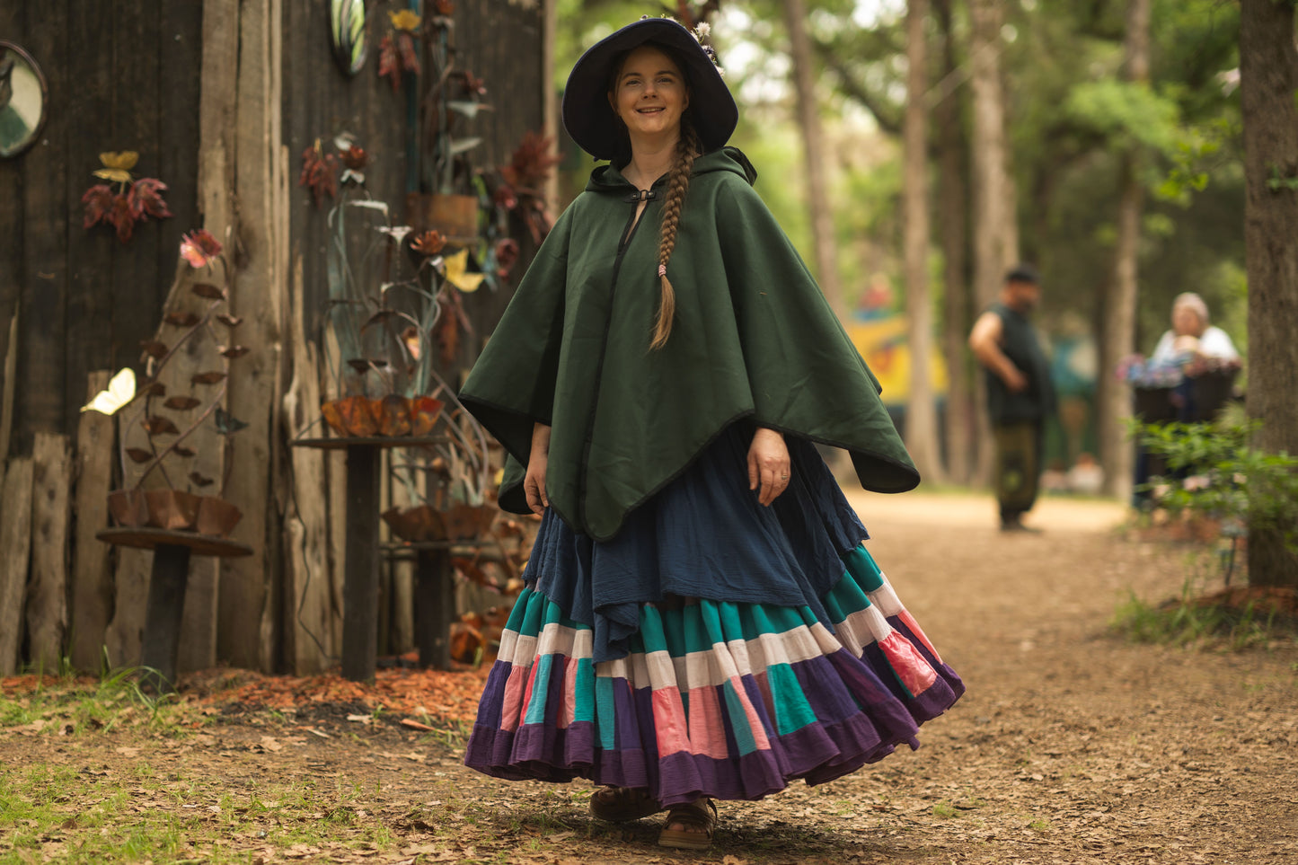 Apprentice Adventurer Cloak- Forest Green