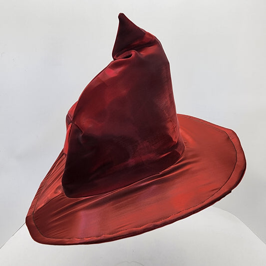 Red Shimmer Merry Mage hat