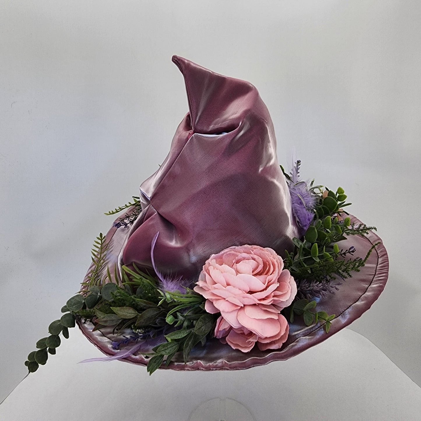 Pink Shimmer Floral Merry Mage Hat