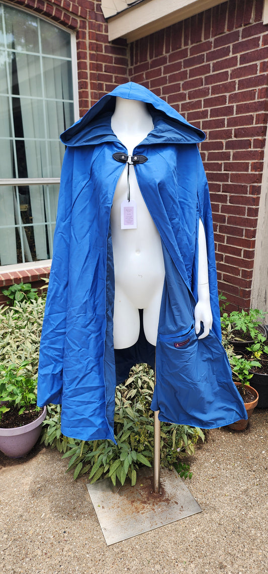 Slate Blue with Ivory Lining- Traveler's Cloak