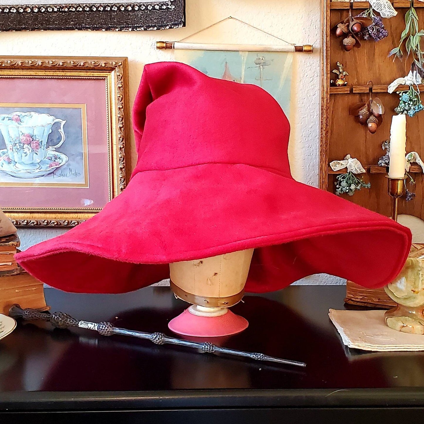 Wizard Hat- red