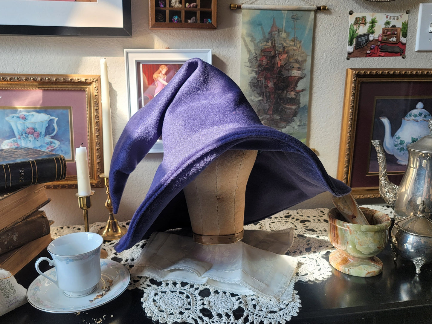 Wizard Hat- Navy