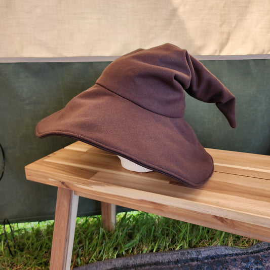 Wizard Hat- Dark Brown