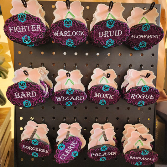 Embroidered hat pin badges