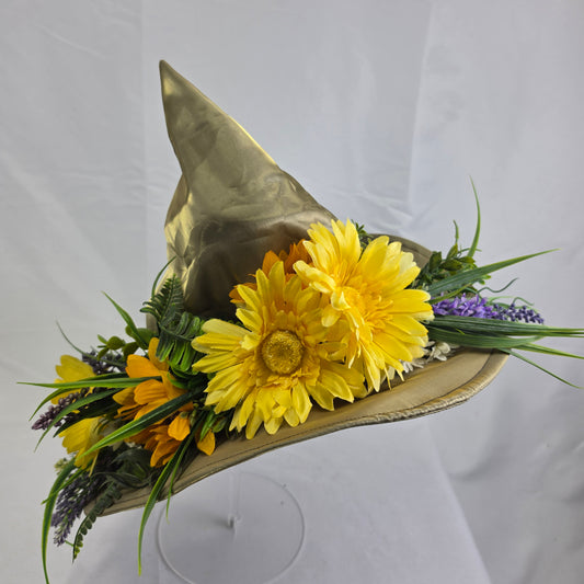 Shimmer Floral Merry Mage Hats