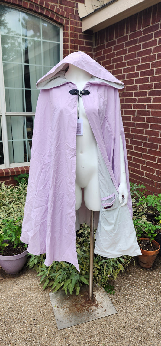 Lilac with Ivory Lining- Traveler's Cloak