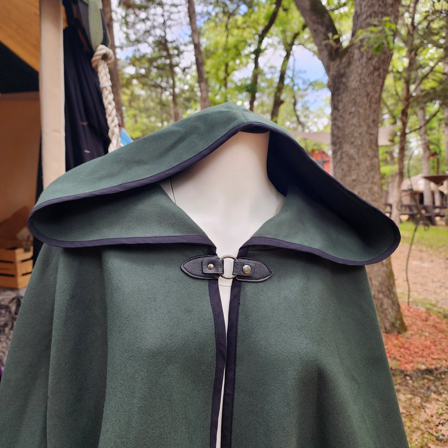 Apprentice Adventurer Cloak- Forest Green