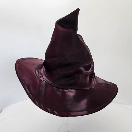 Plum Shimmer Merry Mage hat