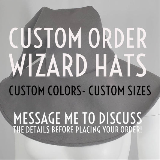 Custom Wizard Hats